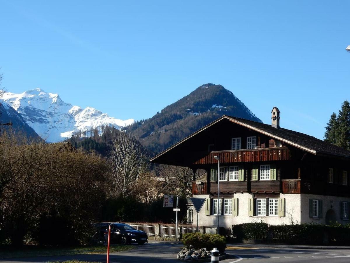 Traditional Swiss-Flat Interlaken Exterior foto